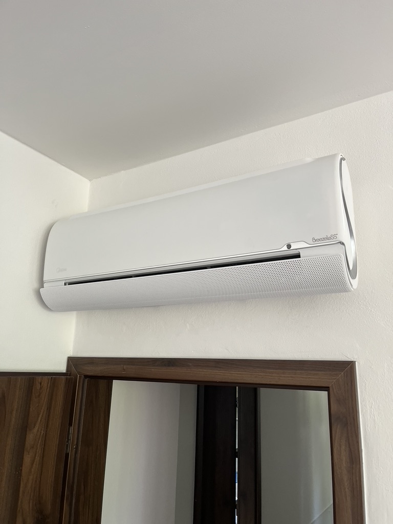 Instalace klimatizace rodinný dům Obědkovice - NANTO s.r.o. Ostrava